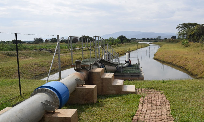 Phata Irrigation Schemein Chikwawa – One of the projects under 9th EDF