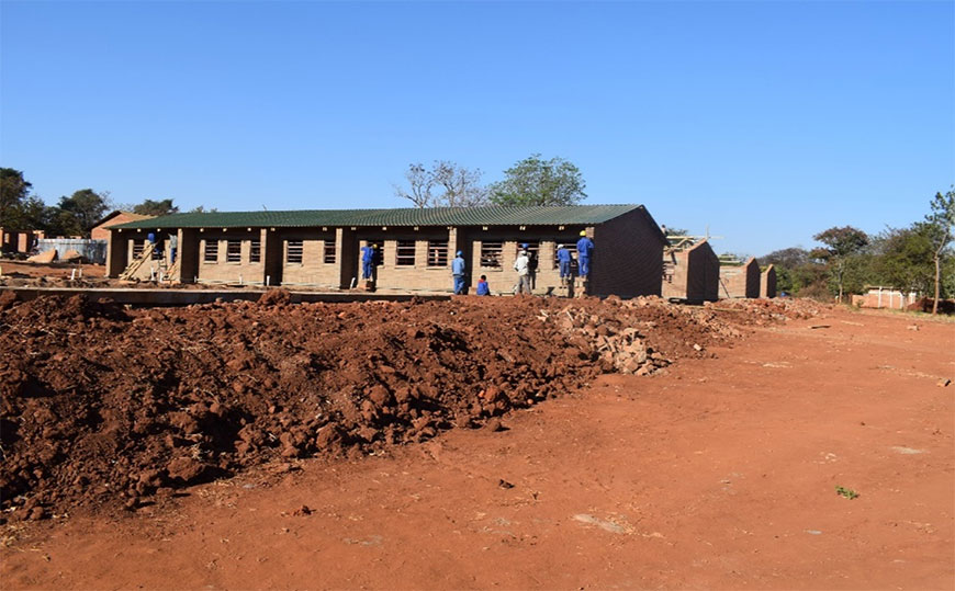 New structures at Ngowe CDSS being constructed under ISEM Programme New structures at Ngowe CDSS being constructed under ISEM Programme