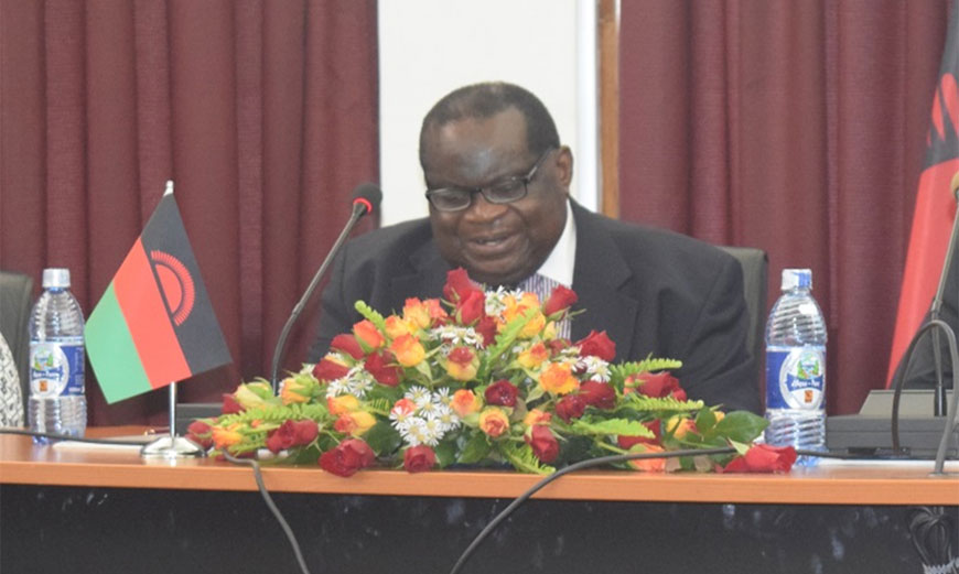 The National Authorising Officer and Minister of Finance, Economic Planning and Development – Hon. Goodall Gondwe