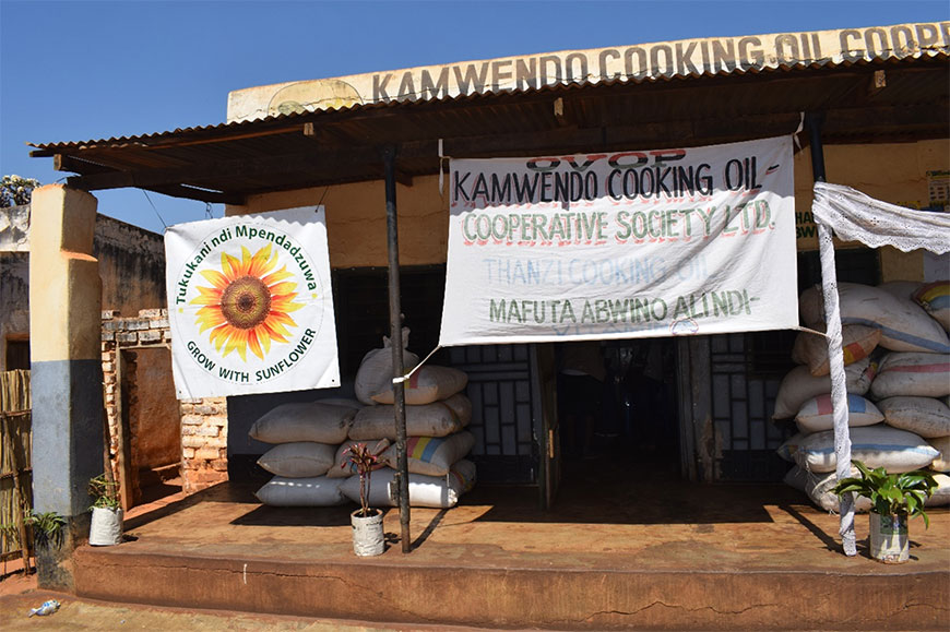 The old Kamwendo cooking oil factory 