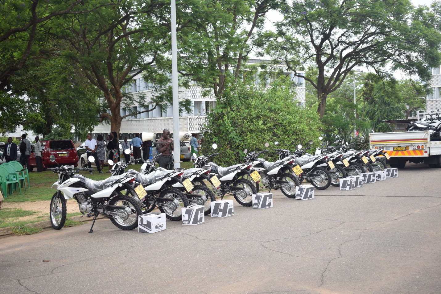 Some of the motor Bikes